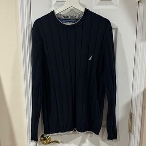 Nautica Men's Navy Crewneck Sweater